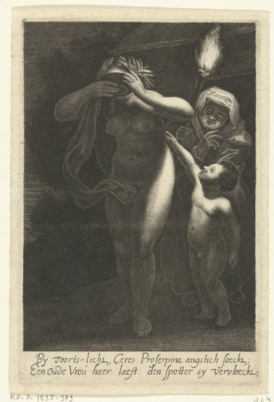 Ceres och Stellio av Hendrik Bary