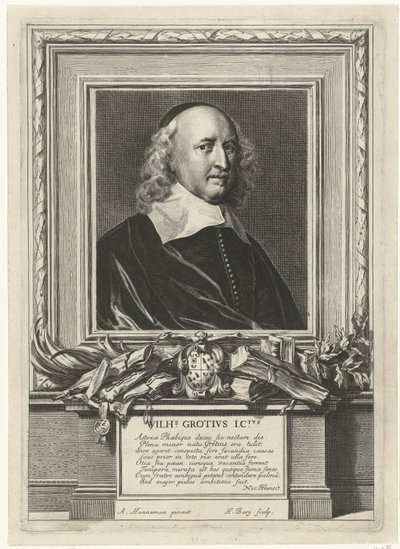 Porträtt av William den store av Hendrik Bary