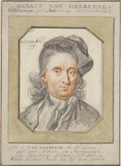 Porträtt av Gerrit van Heerstal av Hendrik Budde