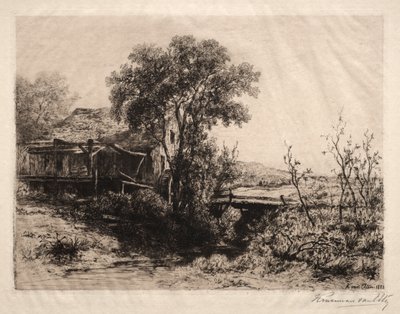 Den öde kvarnen, 1883. av Hendrik Dirk Kruseman van Elten