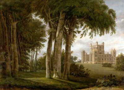 Wollaton Hall, Nottingham, 1795 av Hendrik Frans de Cort