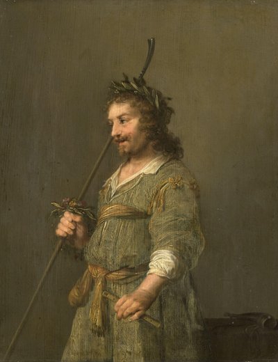 Porträtt av en man klädd som en herde av Hendrik Gerritsz Pot