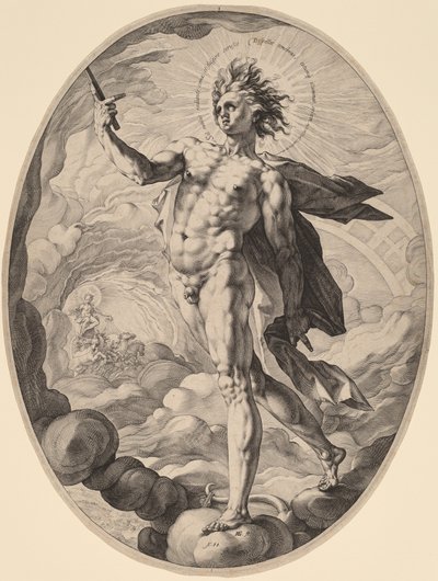 Apollo av Hendrik Goltzius