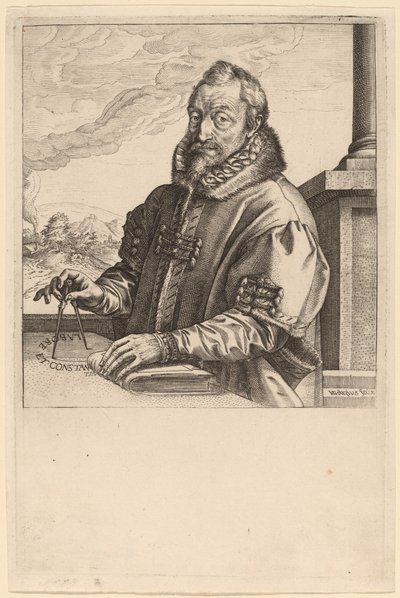 Christopher Plantin av Hendrik Goltzius
