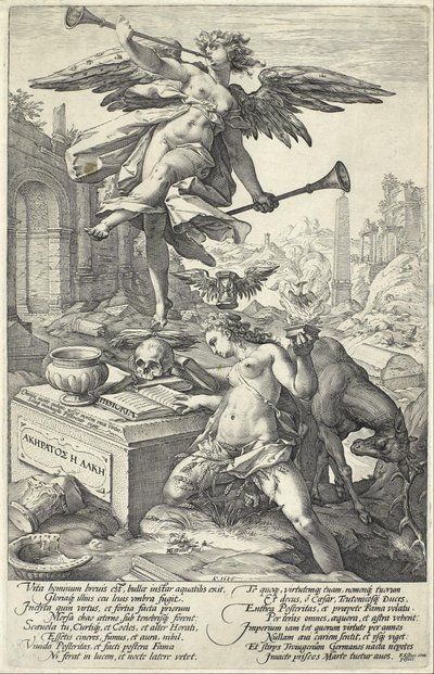 Berömmelse och historia av Hendrik Goltzius