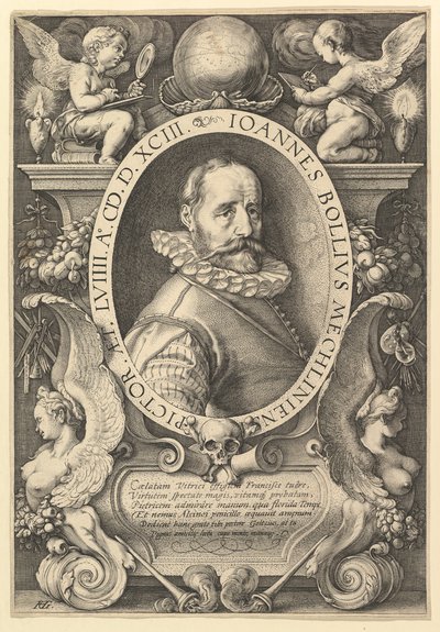 Hans Bol, 1593. av Hendrik Goltzius
