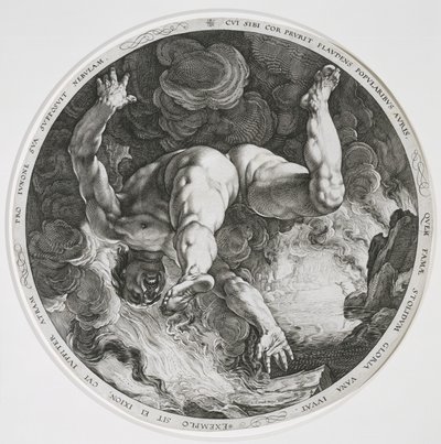 Ixion, 1588 av Hendrik Goltzius