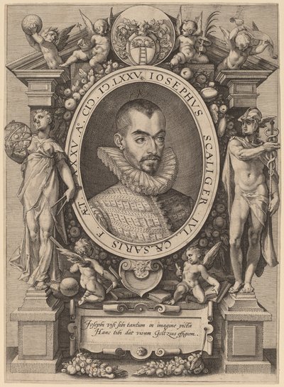 Josephus Justus Scaliger av Hendrik Goltzius