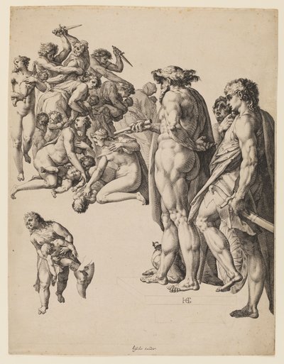 Massaker av de oskyldiga av Hendrik Goltzius