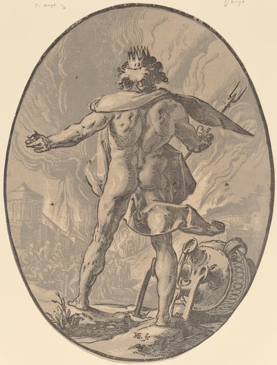 Pluto av Hendrik Goltzius