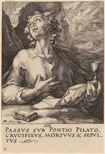 Sankt Johannes av Hendrik Goltzius