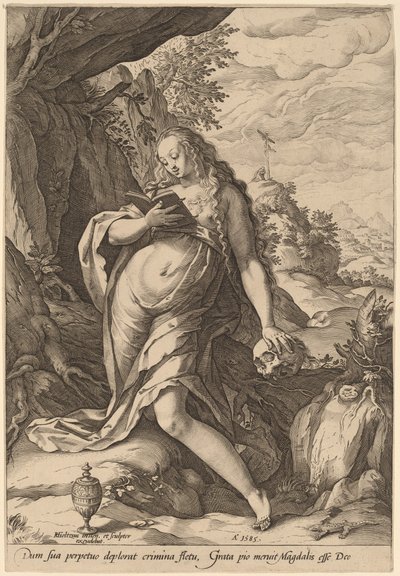 S:ta Maria Magdalena botgörande av Hendrik Goltzius