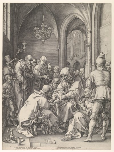 Omskärelsen,.n.d., n.d.. av Hendrik Goltzius