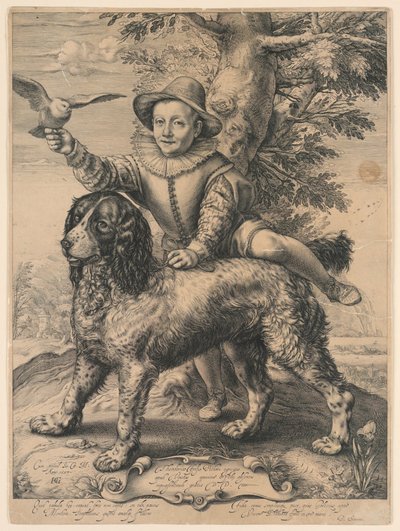Hunden av Goltzius av Hendrik Goltzius