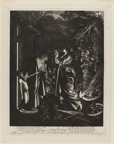 The Mocking of Ceres (Ceres söker hennes dotter) av Hendrik Goudt