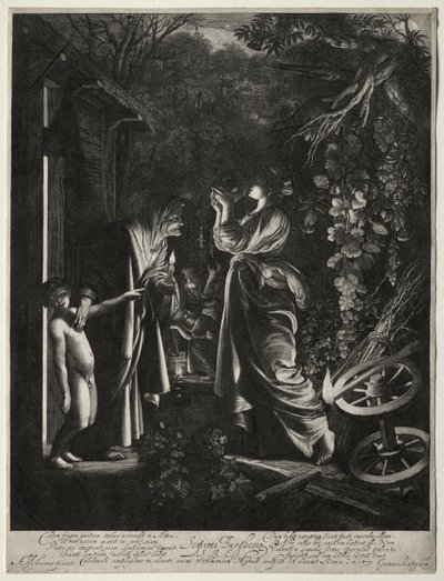 Hånandet av Ceres. av Hendrik Goudt