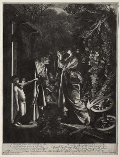 Hånandet av Ceres av Hendrik Goudt