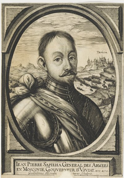 Jan Piotr Sapieha 1569-1611, c.1630. av Hendrik Hondius the Elder