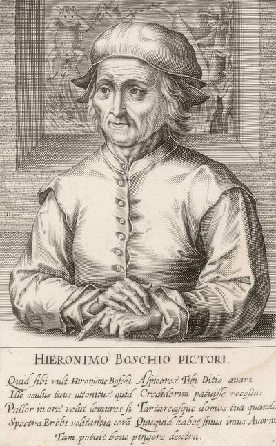 HIEROMO BOSCHIO PICTORI (...) av Hendrik I Hondius