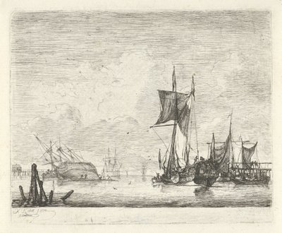 flod vy av Hendrik Kobell