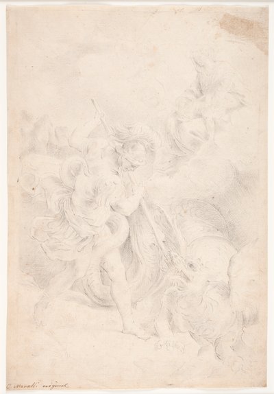Saint George slåss mot draken av Hendrik Krock