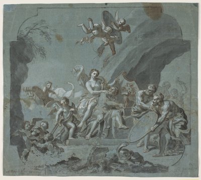 Venus och Vulcan av Hendrik Krock