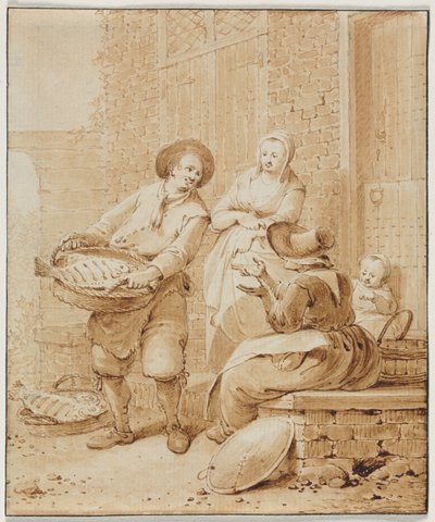 Fiskhandlaren av Hendrik Meijer