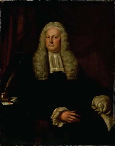Porträtt av Harmen Hendrik van de Poll, borgmästare i Amsterdam av Hendrik Pothoven
