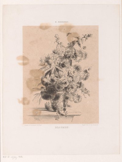 blomsterarrangemang av Hendrik Reekers