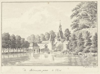 Burense-porten i Tiel av Hendrik Spilman