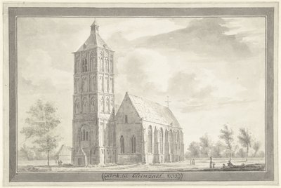 St Plechelmus-kyrkan i Oldenzaal av Hendrik Spilman