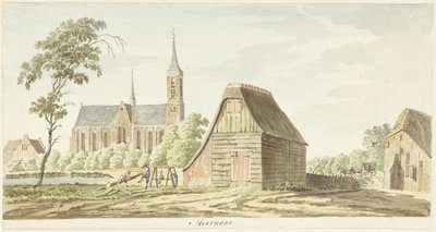 Utsikt över byn Hoornaar av Hendrik Tavenier