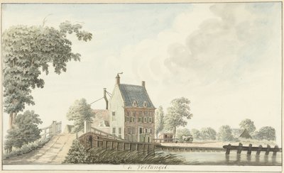Herberg de Voetangel vid Utrecht-kanalen av Hendrik Tavenier