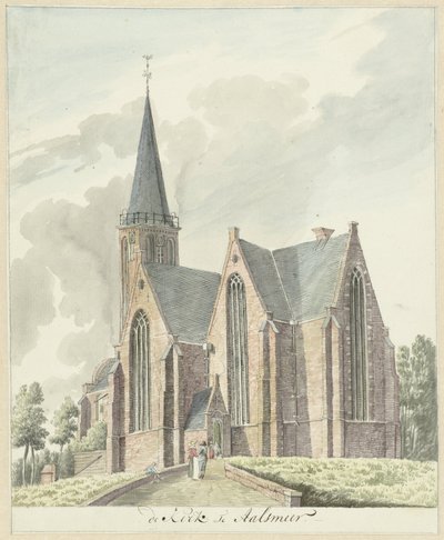 Kyrka i Aalsmeer av Hendrik Tavenier