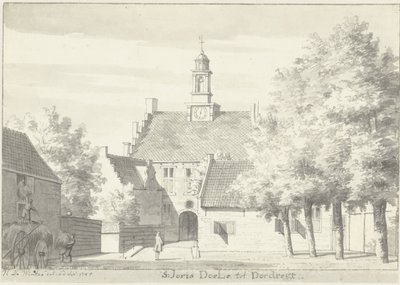 St Jorisdoelen i Dordrecht av Hendrik de Winter