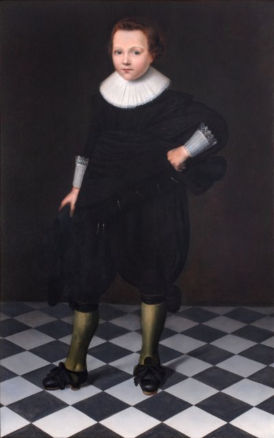 Porträtt av Florianus Merchijs av Hendrik van Schuylenburgh