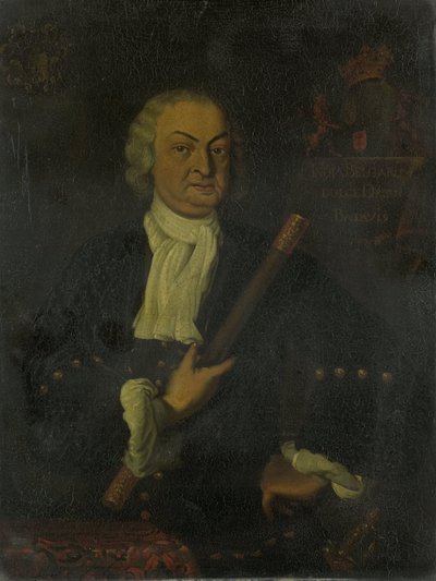 Hendrik Swaardecroon (1667-1728). Generalguvernör (1718-25) av Hendrik van den Bosch (copy after)