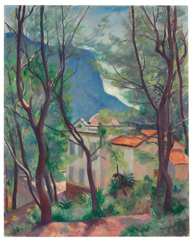 Huset i träden, Villecroze av Henri Charles Manguin