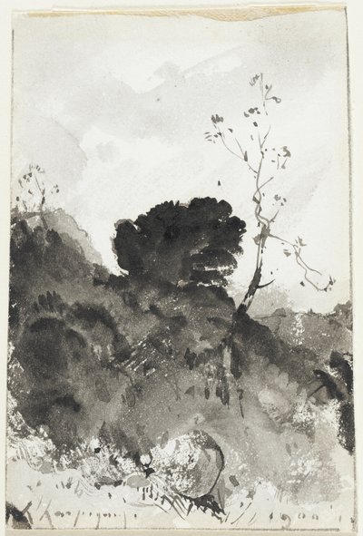 Landskap av Henri-Joseph Harpignies
