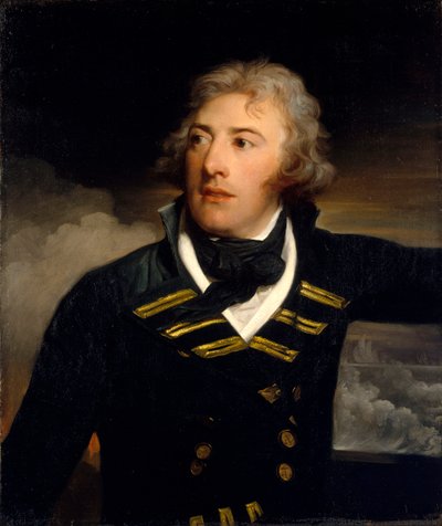 Kapten Joseph Sydney Yorke (1768-1831), ca 1787-95 (olja på duk) av Henri Pierre Danloux