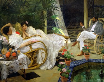 Gården, 1908. av Henri Achille Zo