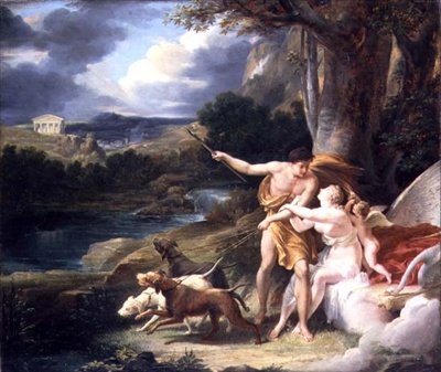 Venus och Adonis av Henri Alexandre Georges Regnault