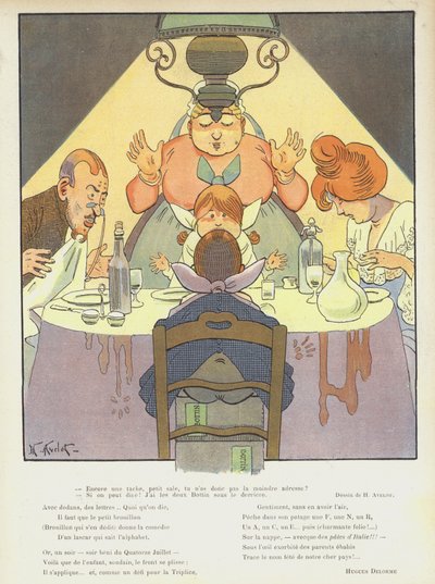 Illustration för Le Rire av Henri Avelot