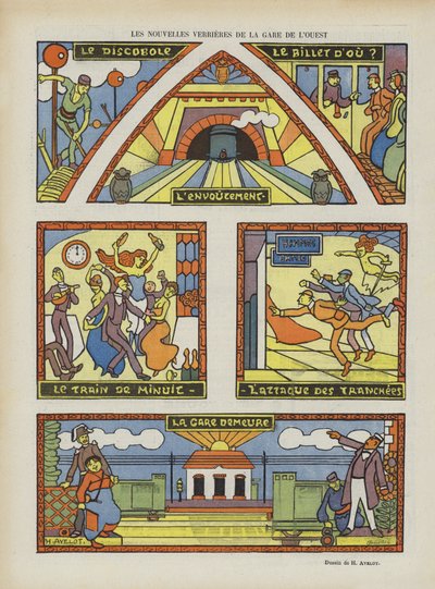 Illustration för Le Rire av Henri Avelot