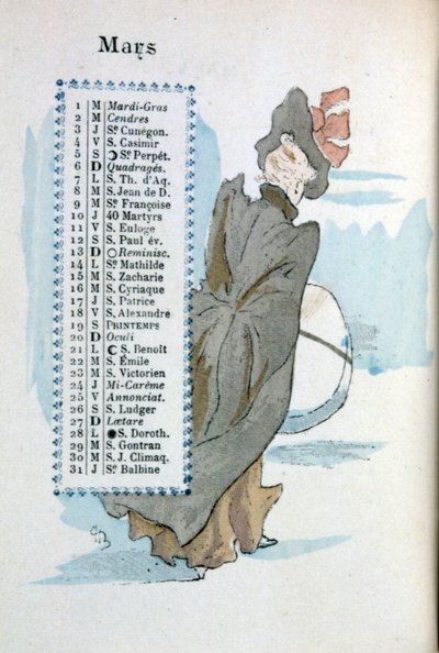 Mars av Henri Boutet