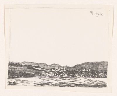 Plats på Starnberger See av Henri Braakensiek