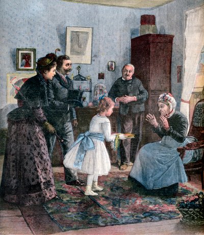 De första lagrarna, 1891 av Henri Cain