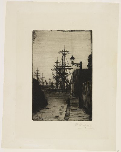 Docks av Henri Charles Guérard