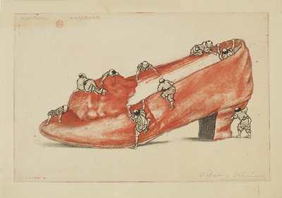 Anfallet av skon av Henri Charles Guérard
