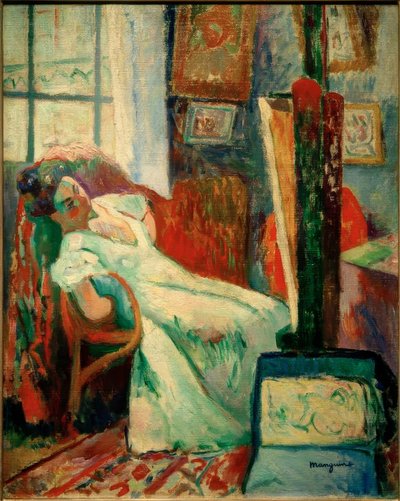 Modellens vila (Jeanne) av Henri Charles Manguin